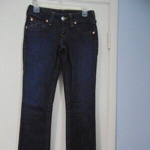 Women's True Religion Jeans Size 27 Hi-Rise Boot Cut Leg Great Condition
